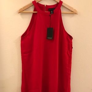Red Sleeveless Dress NWT SZ M